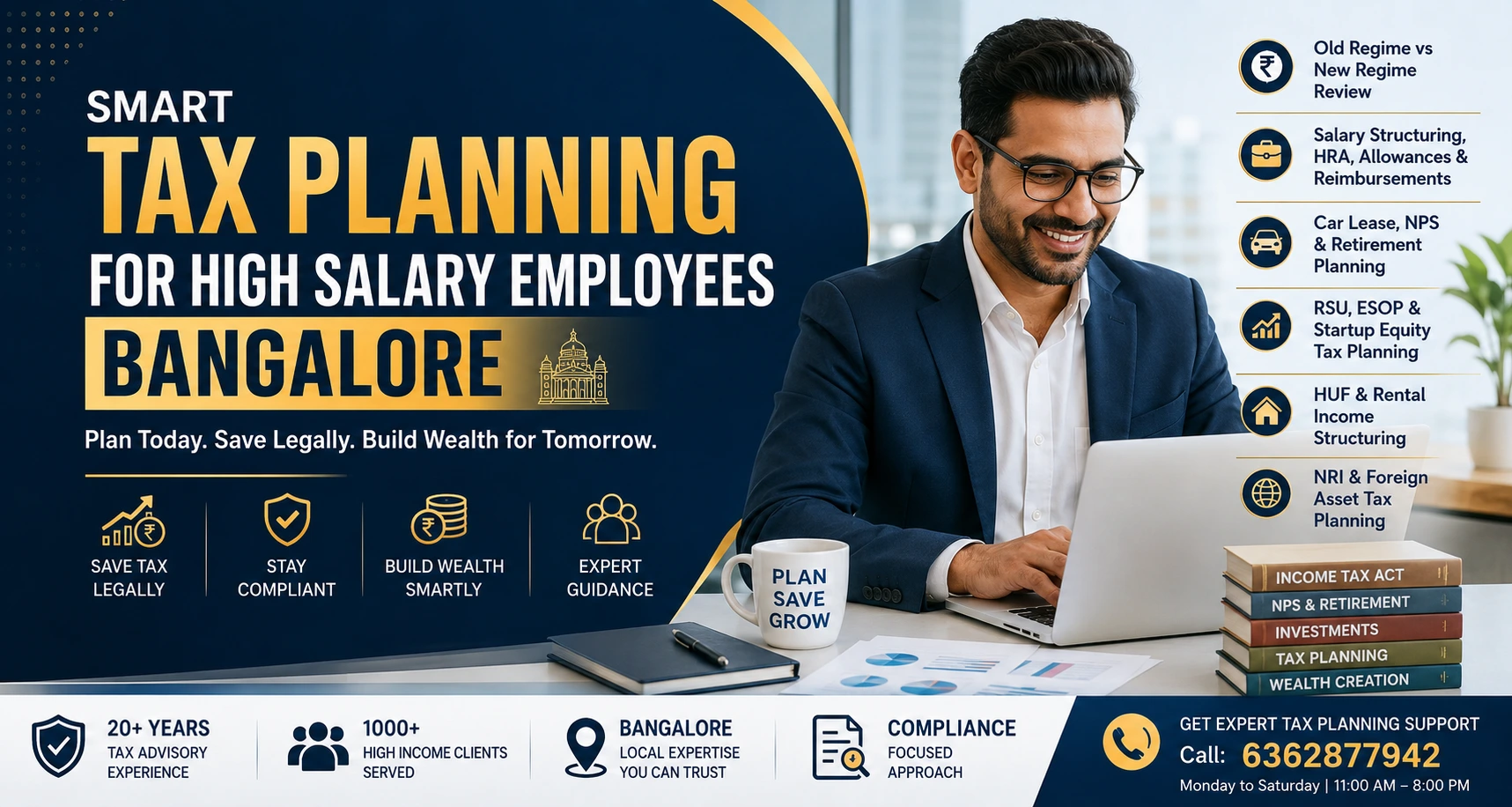 High Salary Tax Planning Bangalore
