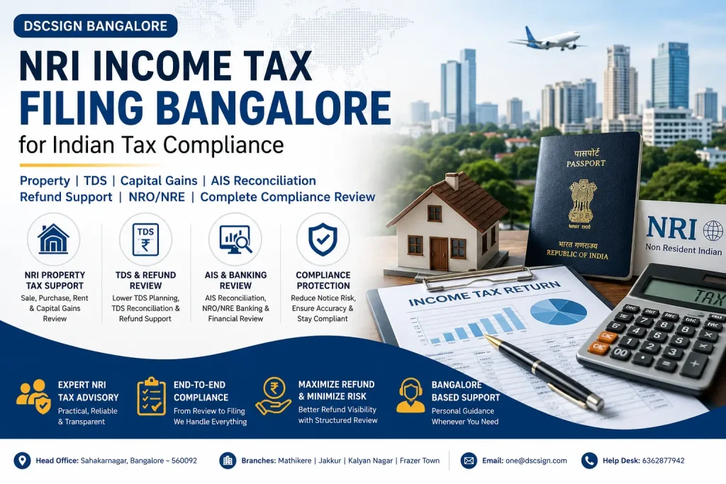 NRI Income Tax Filing Bangalore
