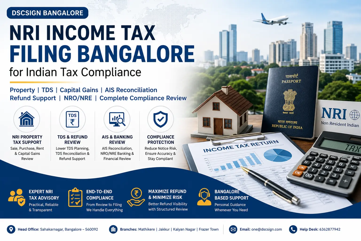 NRI Income Tax Filing Bangalore