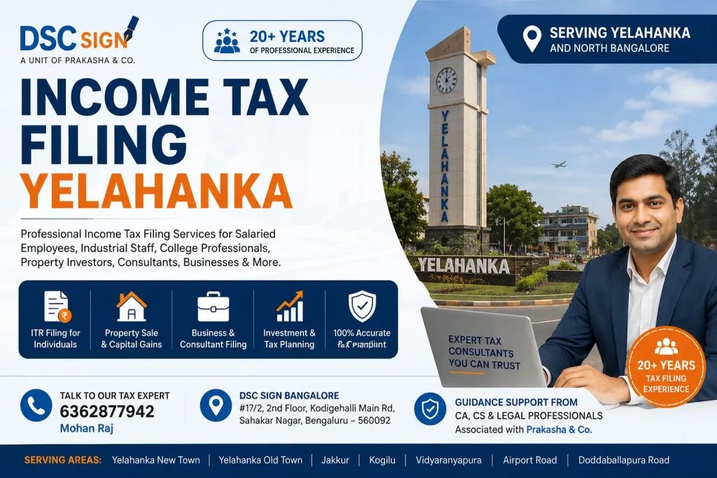 Income Tax Filing Yelahanka