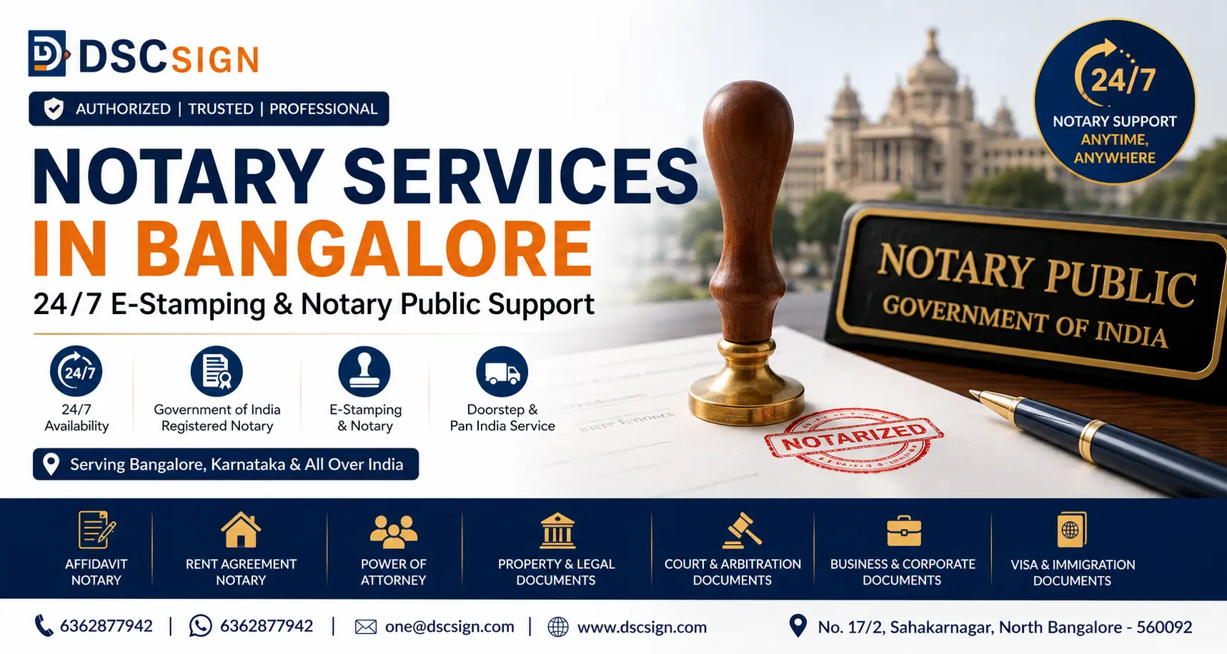 Notary Services Bangalore