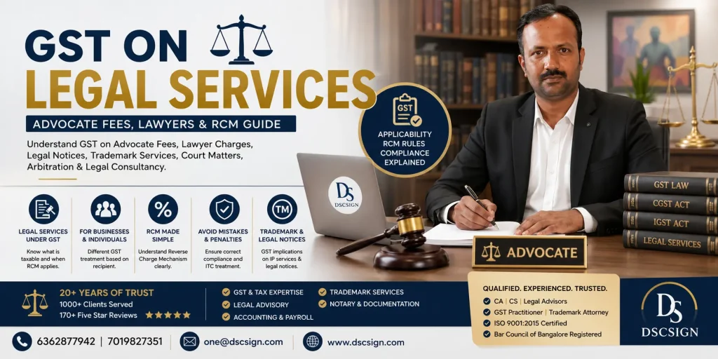GST on Legal Services