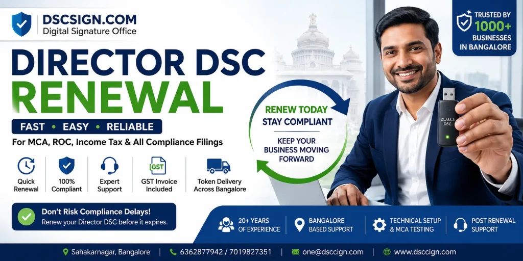 Director DSC renewal