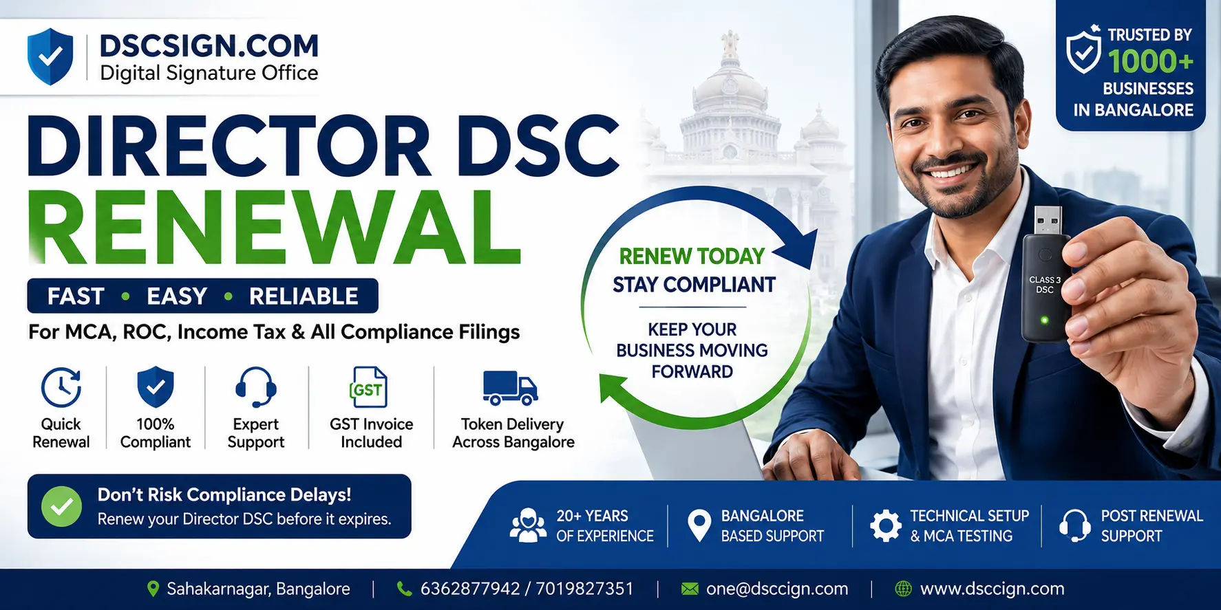 Director DSC renewal