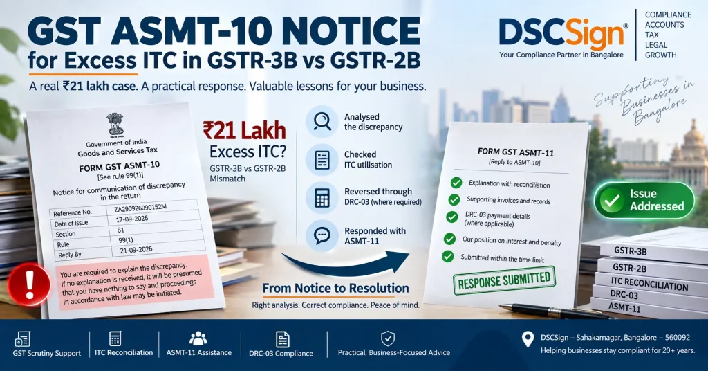 GST ASMT-10 Notice