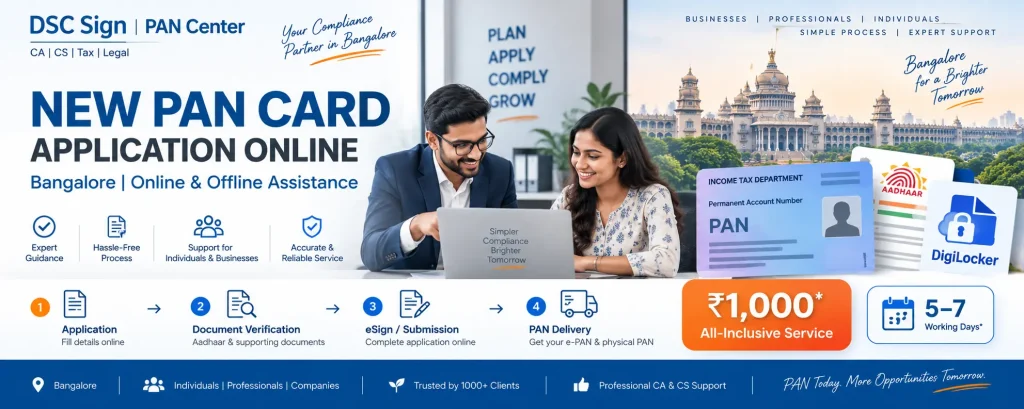 new pan card application online