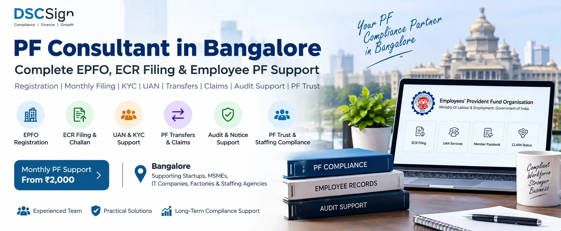 PF Consultant in Bangalore