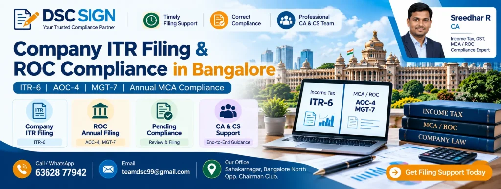 Company ITR Filing