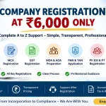 Company Registration at 6000